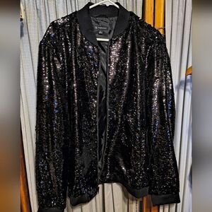 INC sequined jacket
